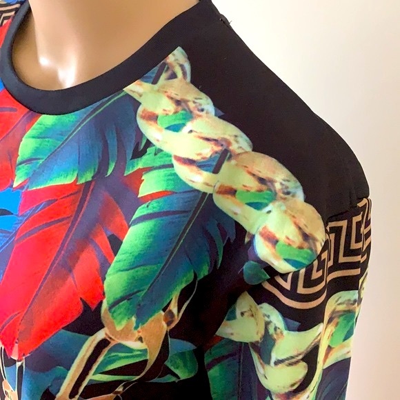 AIDEAONE | Retro print sweater - Picture 8 of 11